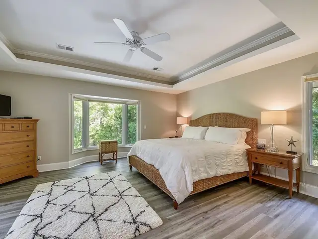 Bedroom of this home in Sea Pines