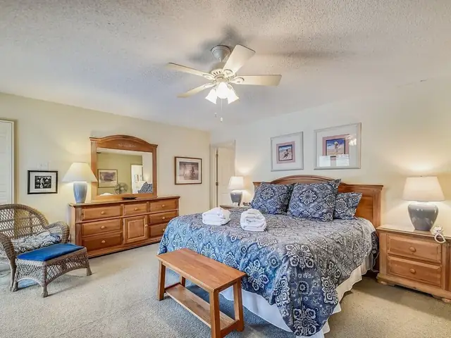 Bedroom of this home in Sea Pines