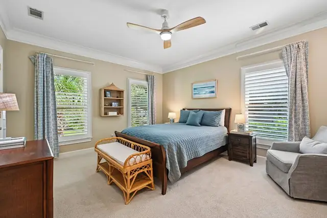 Bedroom of this home in Sea Pines