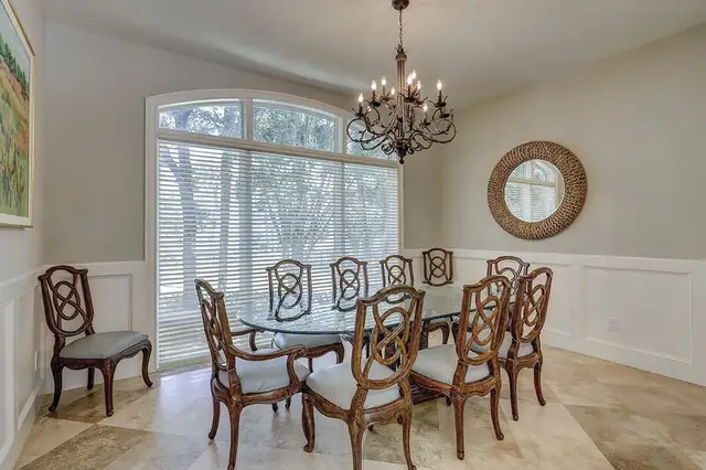 Dining area of this home in Sea Pines