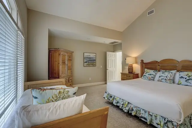 Bedroom of this home in Sea Pines