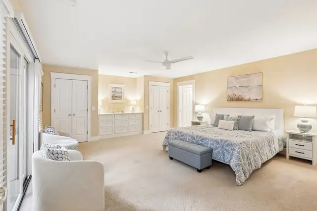Bedroom of this home in Sea Pines