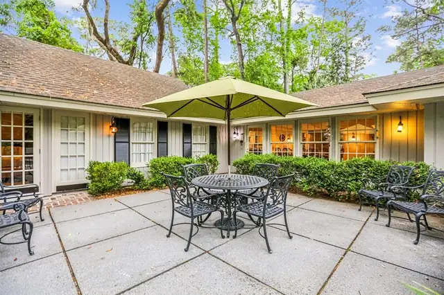 Balcony of this home in Sea Pines