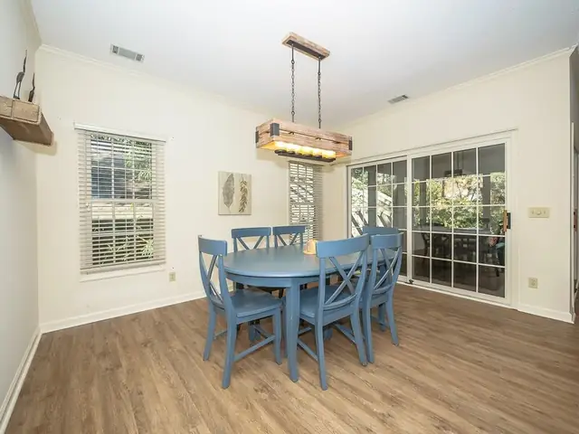 Dining area of this home in Sea Pines