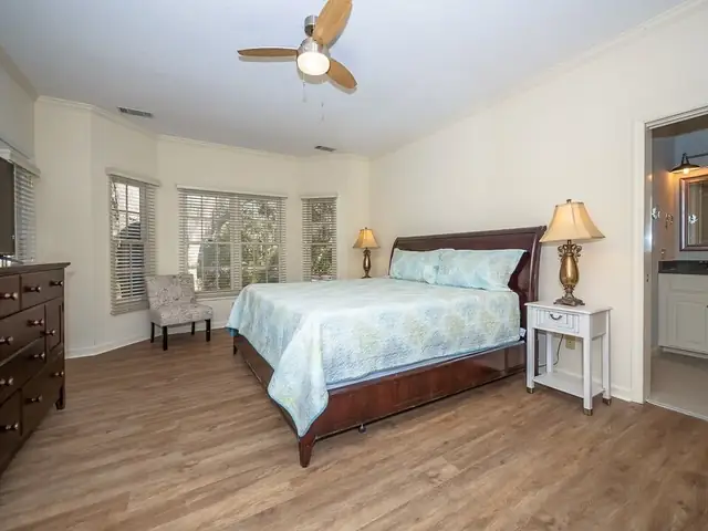 Bedroom of this home in Sea Pines