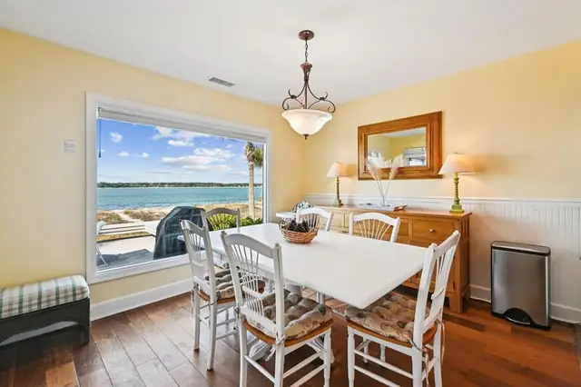 Dining area of this home in Sea Pines