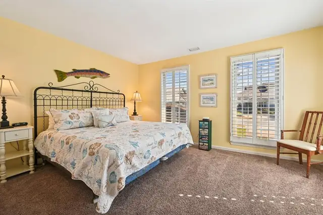 Bedroom of this home in Sea Pines