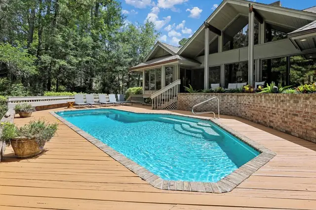 Pool of this home in Sea Pines
