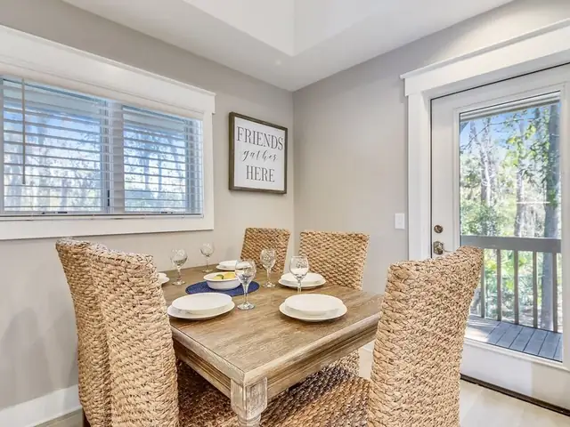Dining area of this home in Sea Pines