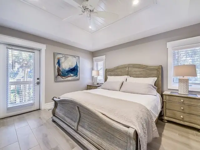 Bedroom of this home in Sea Pines