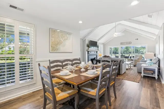 Dining area of this home in Sea Pines