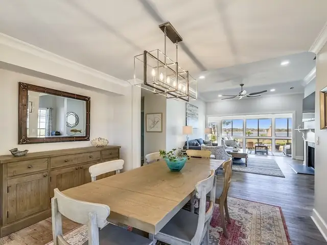 Dining area of this home in Sea Pines