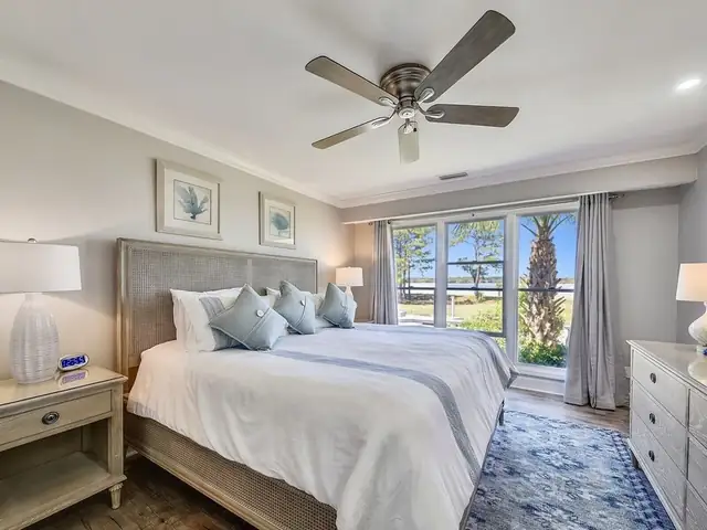 Bedroom of this home in Sea Pines