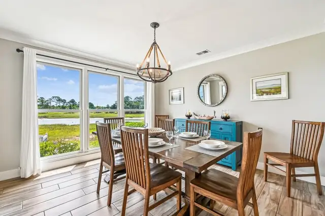 Dining area of this home in Sea Pines