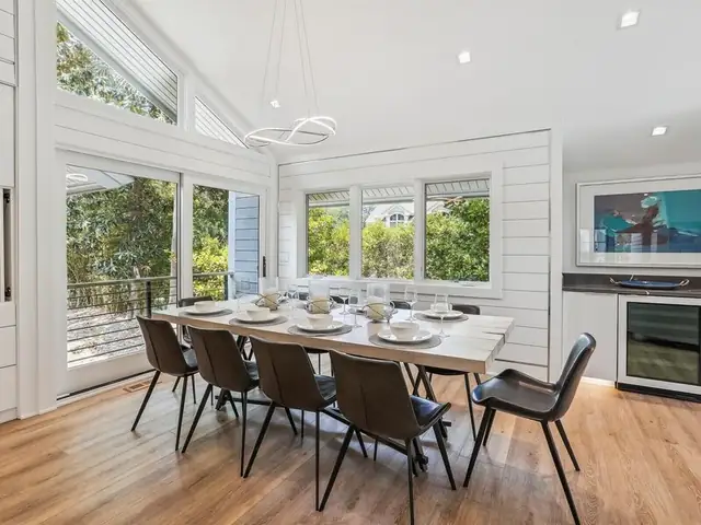 Dining area of this home in Sea Pines