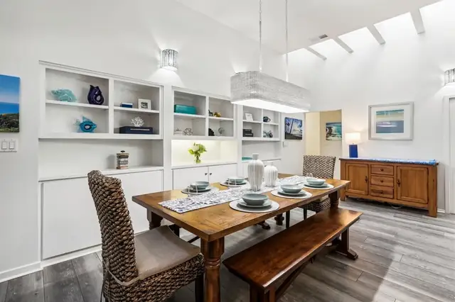 Dining area of this home in Sea Pines