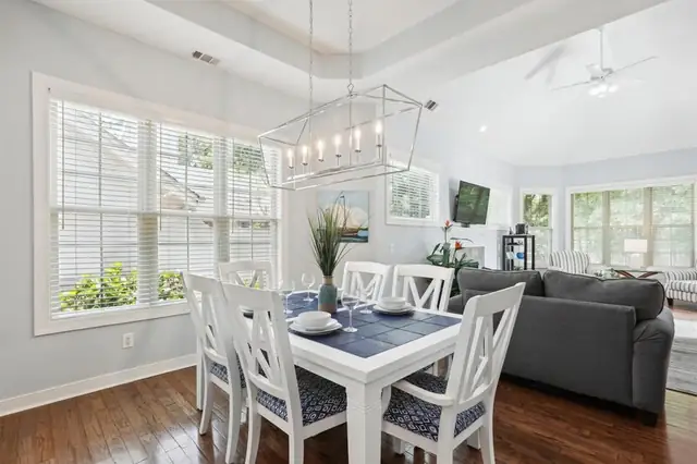 Dining area of this home in Sea Pines