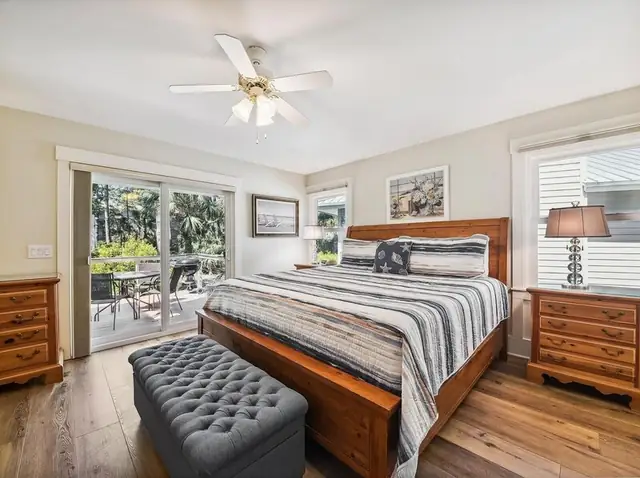 Bedroom of this home in Sea Pines
