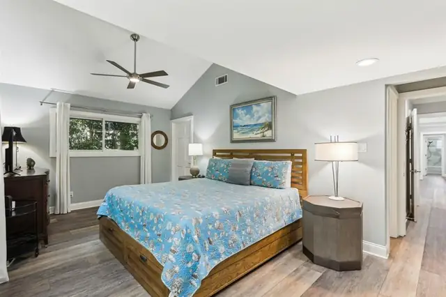Bedroom of this home in Sea Pines
