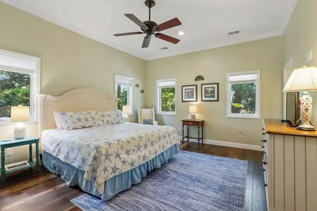 Bedroom of this home in Sea Pines