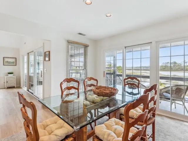 Dining area of this home in Sea Pines