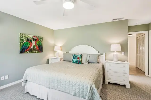 Bedroom of this home in Sea Pines
