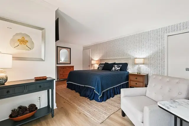 Bedroom of this home in Sea Pines
