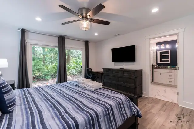 Bedroom of this home in Sea Pines
