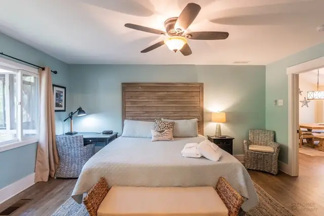 Bedroom of this home in Sea Pines