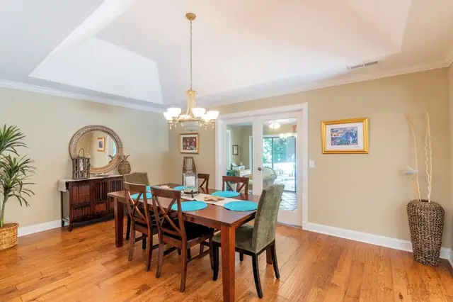 Dining area of this home in Sea Pines