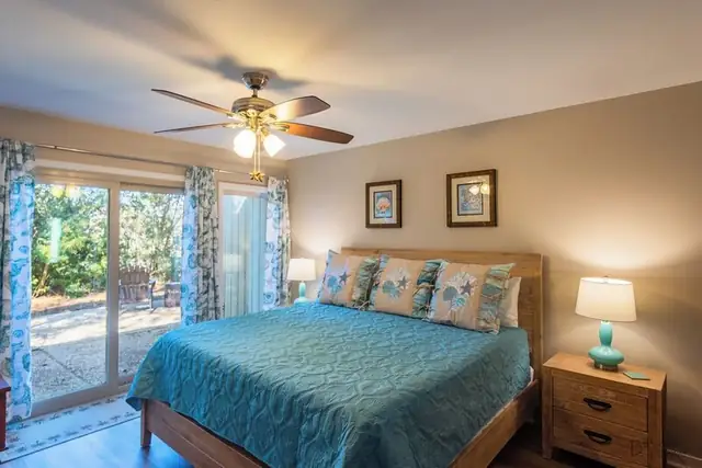 Bedroom of this home in Sea Pines