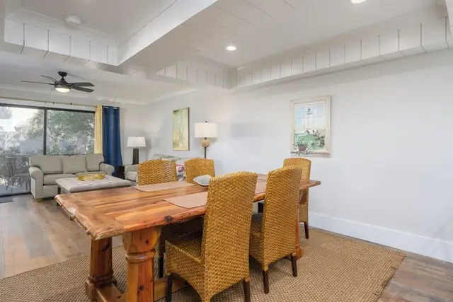 Dining area of this home in Sea Pines