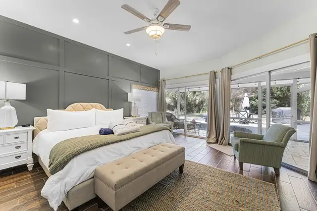 Bedroom of this home in Sea Pines