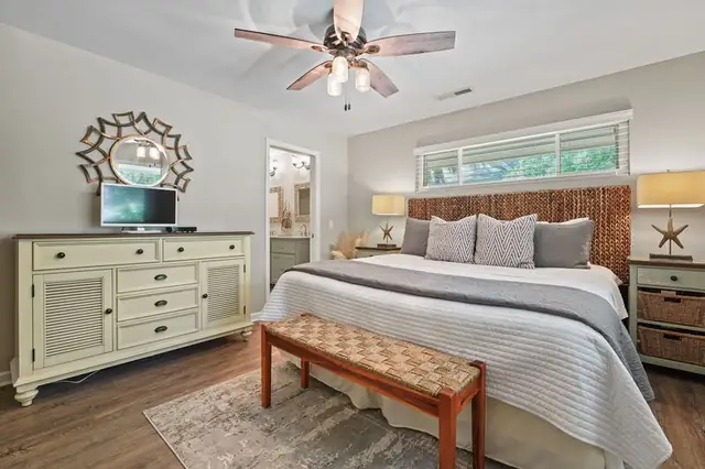 Bedroom of this home in Sea Pines