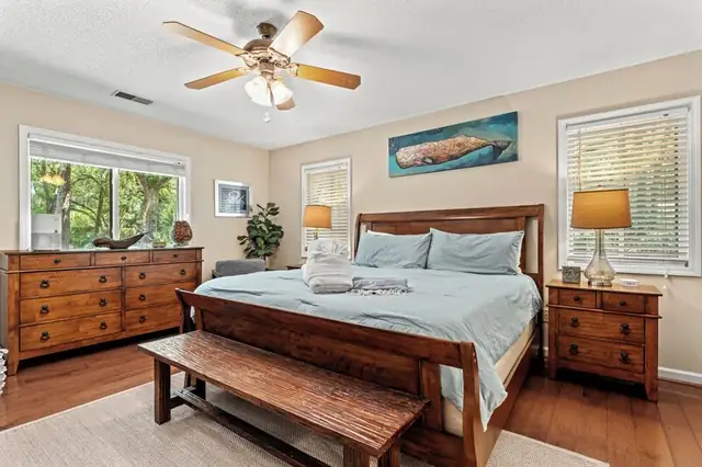 Bedroom of this home in Sea Pines