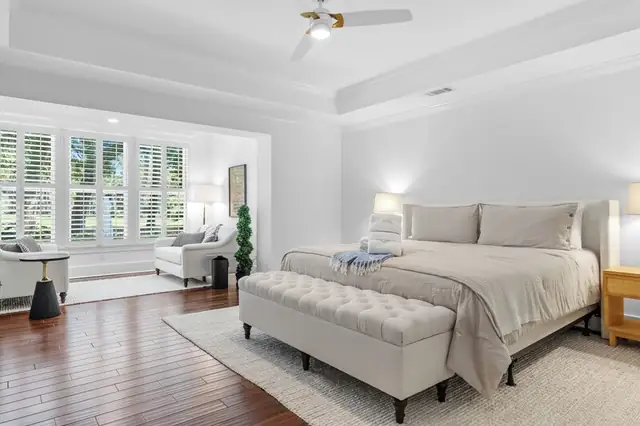 Bedroom of this home in Sea Pines