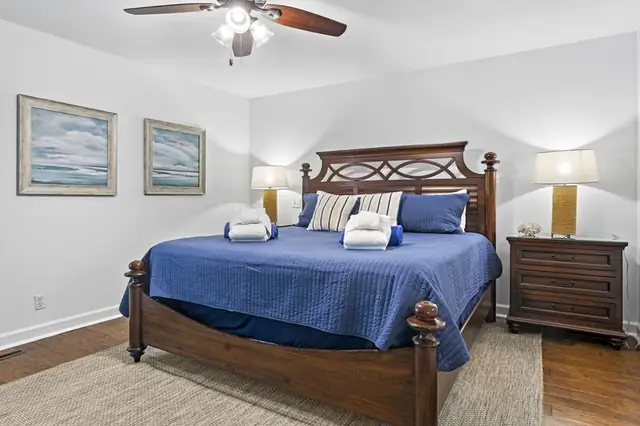 Bedroom of this home in Sea Pines