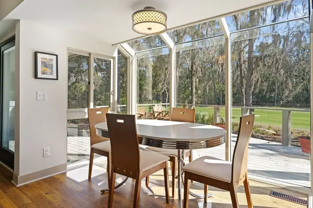 Dining area of this home in Sea Pines