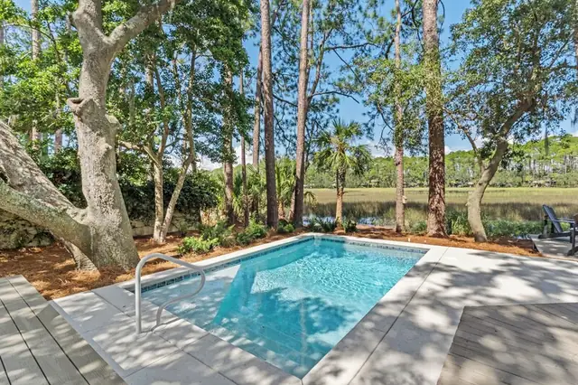 Pool of this home in Sea Pines