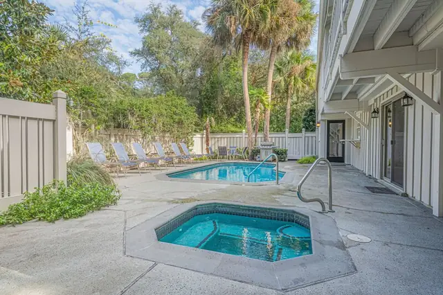 Pool of this home in Sea Pines