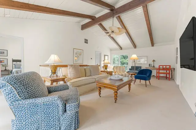 Living room of this home in Sea Pines