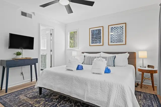 Bedroom of this home in Sea Pines