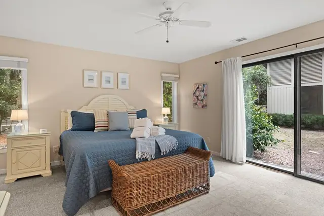 Bedroom of this home in Sea Pines