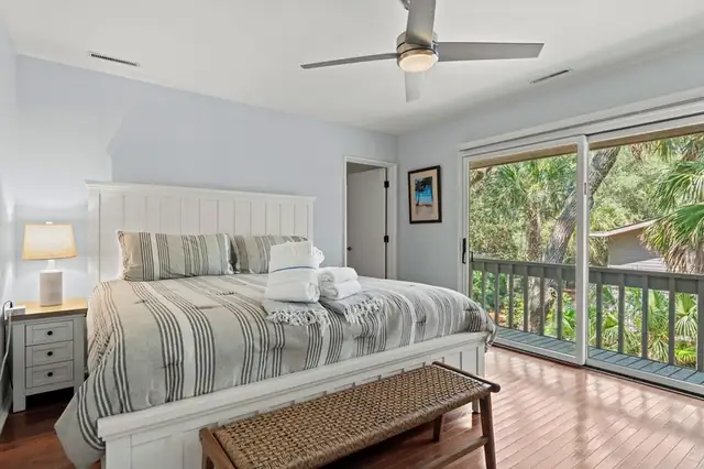 Bedroom of this home in Sea Pines