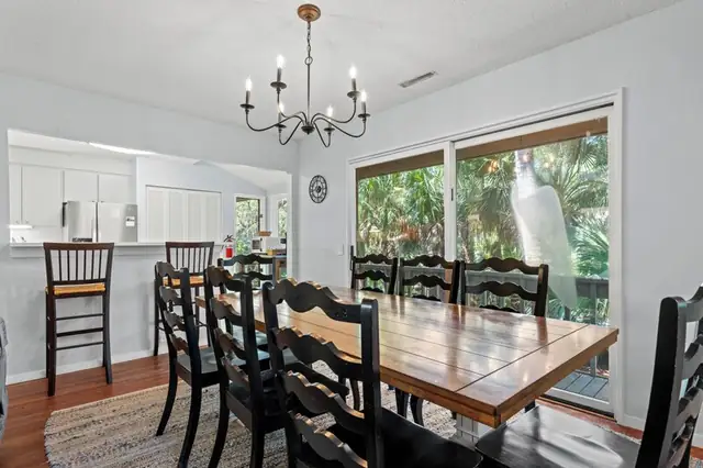 Dining area of this home in Sea Pines