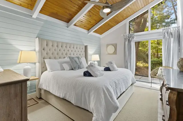 Bedroom of this home in Sea Pines