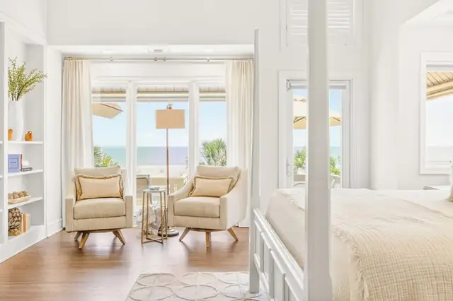 Bedroom of this home in Sea Pines