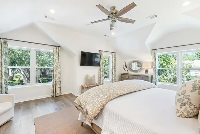 Bedroom of this home in Sea Pines