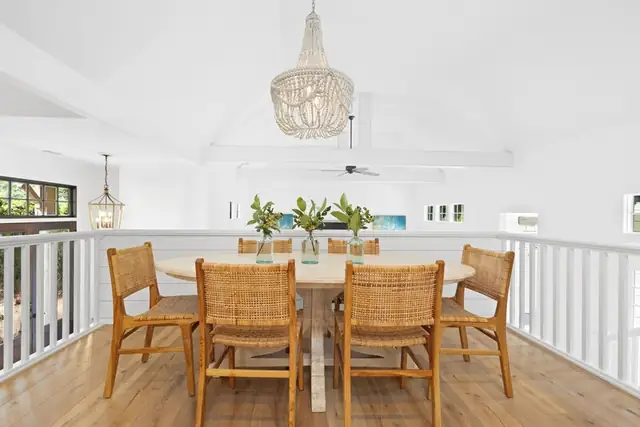 Dining area of this home in Sea Pines