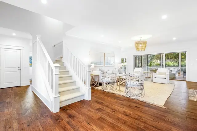 Living room of this home in Sea Pines